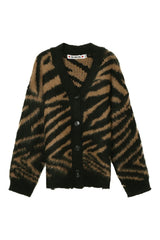 Fall Fuzzy Leopard Fleece Cardigan