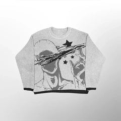 Galactic Vision Oversized Sweater