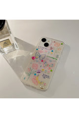 Glitter Heart iPhone Case