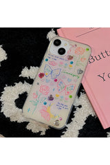 Glitter Heart iPhone Case