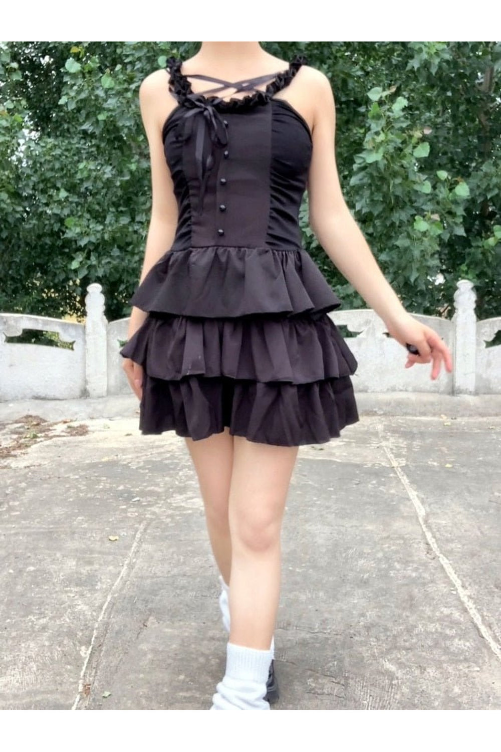 Robe nuisette gothique Harajuku