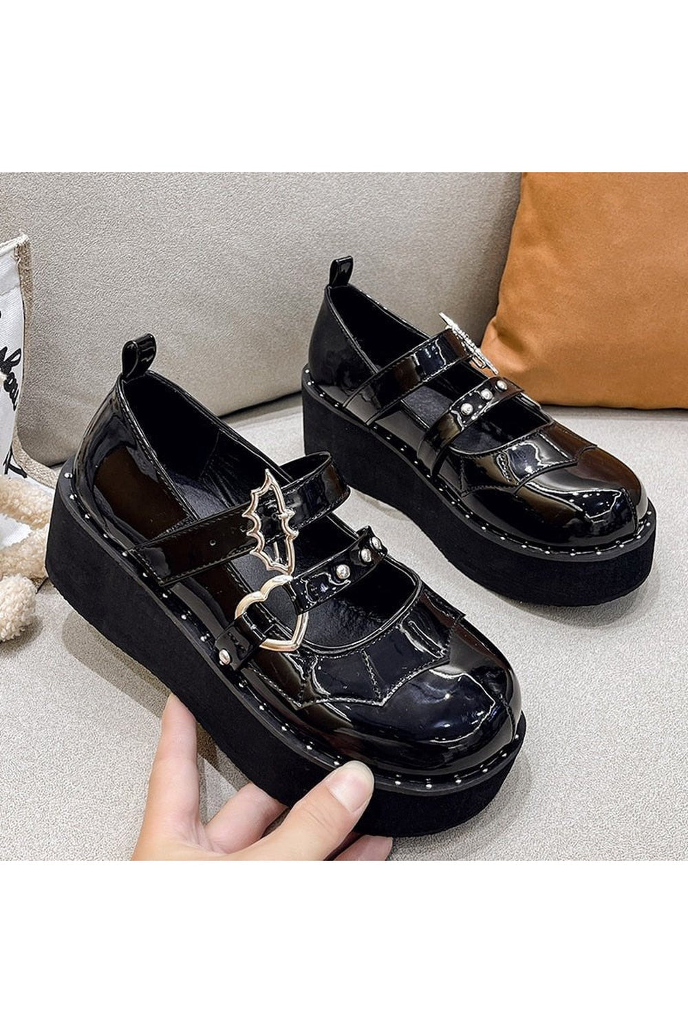 Goth Kawaii Platform Shoes