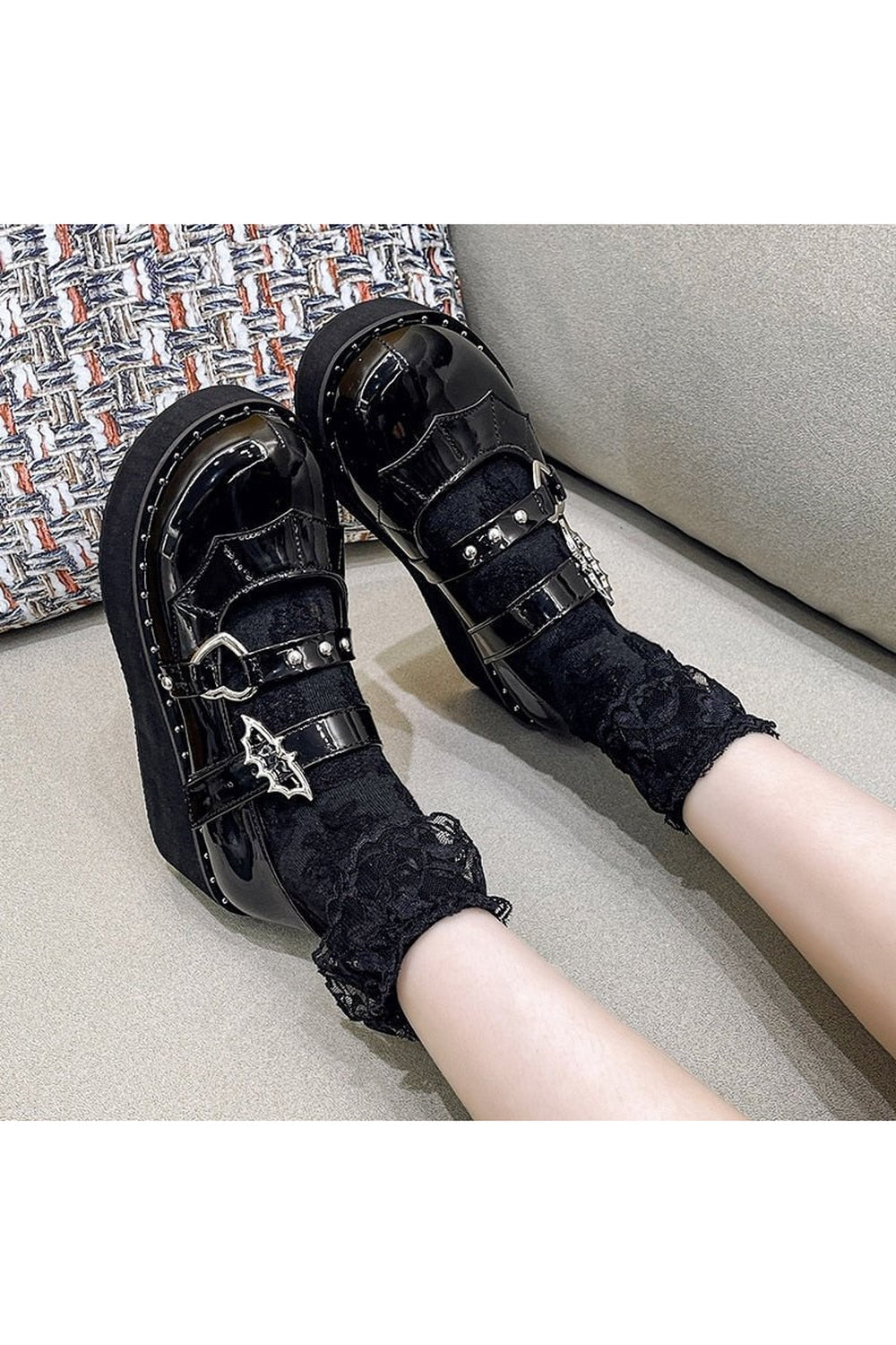 Goth Kawaii Platform Shoes