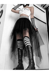 Goth Mesh Skirt