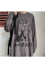 Gothic Angel Langarm T-Shirt