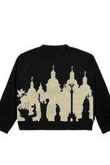 Gothic Cathedral Knit Sweater