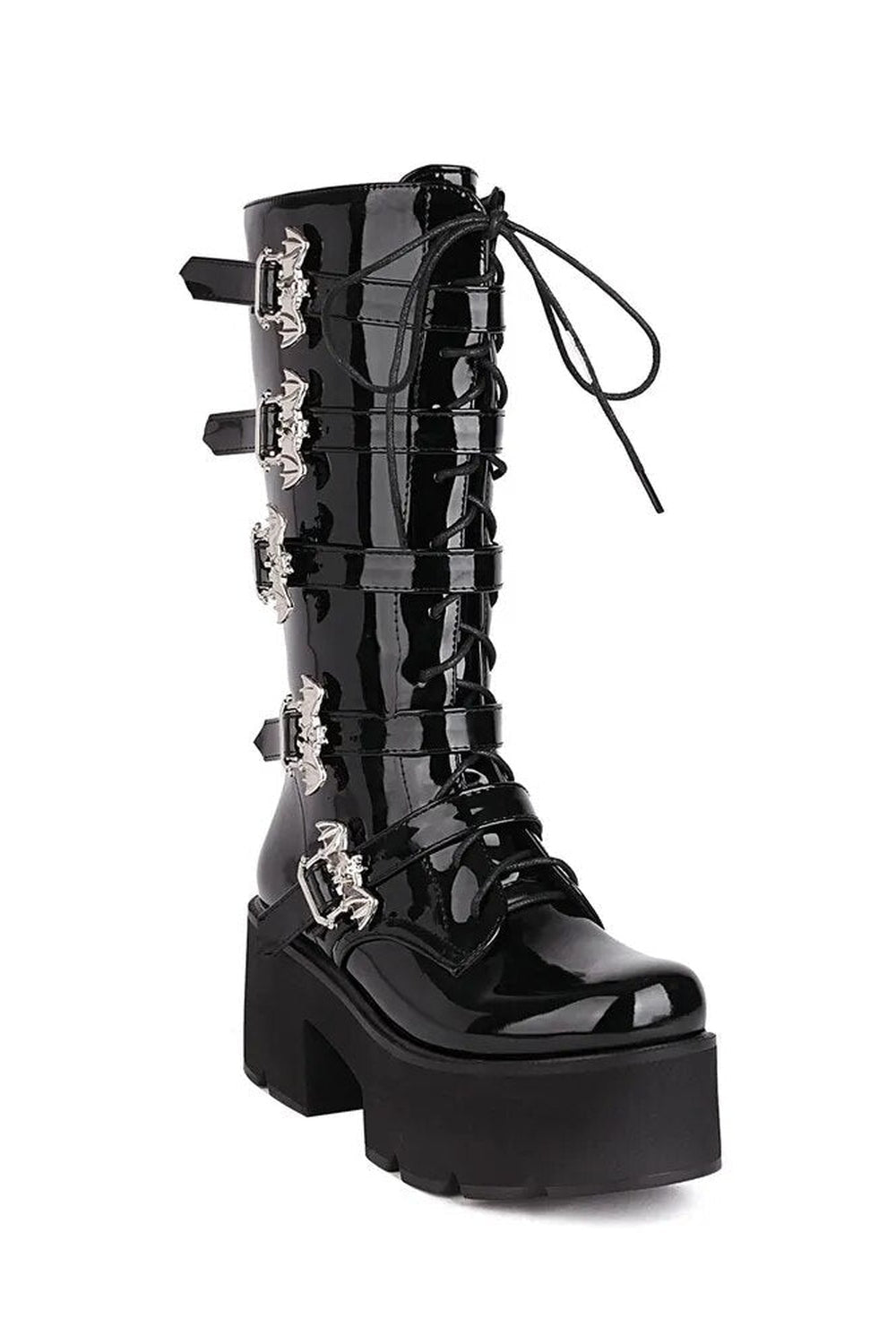 Gothic Chunky Motorcycle Boots