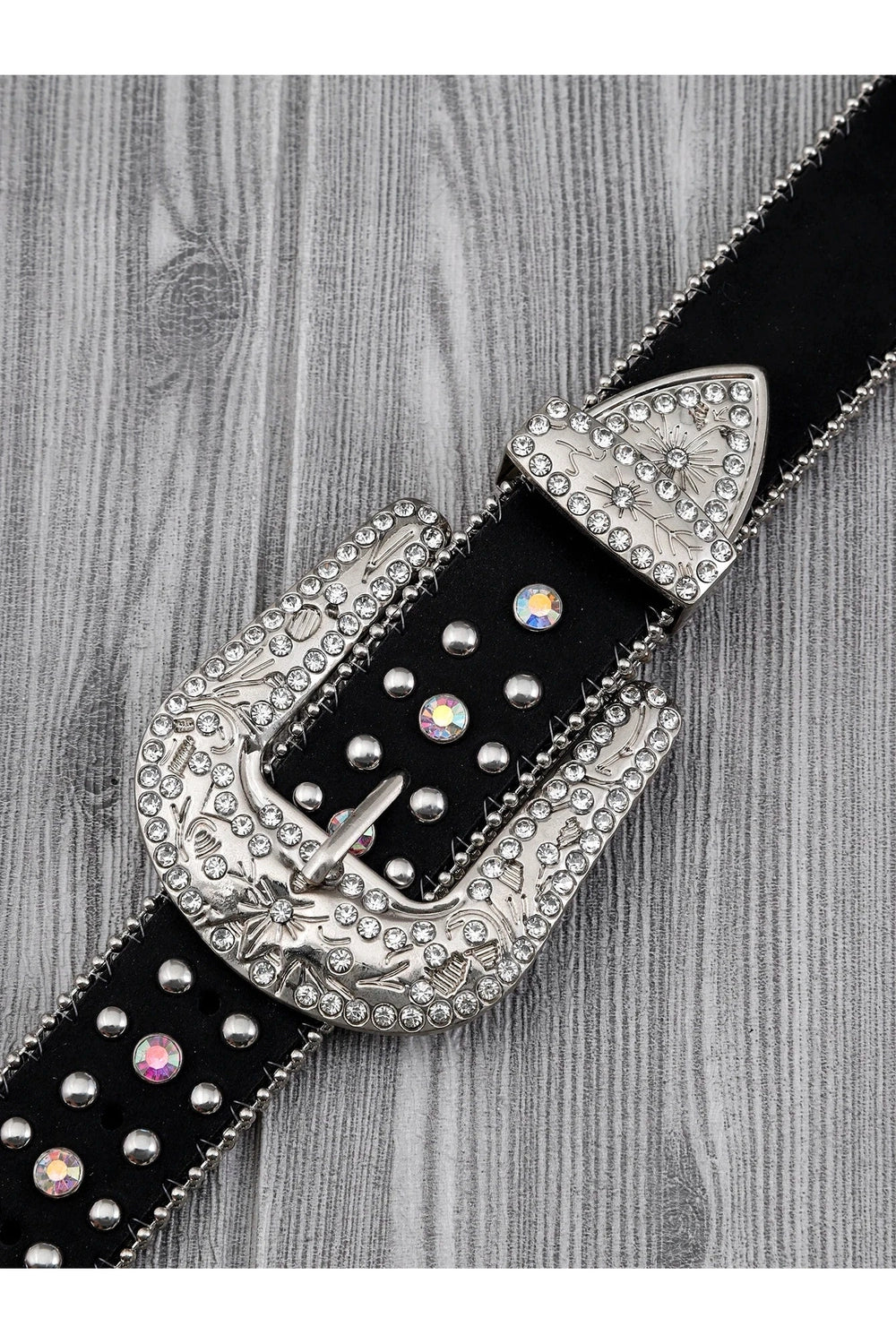 Gothic Cross Embellished Belt