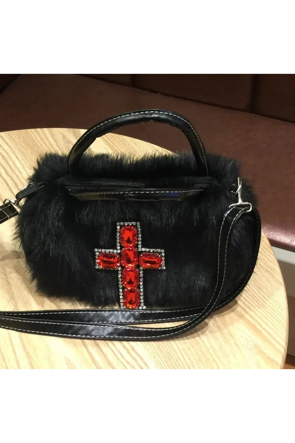 Gothic Cross Shoulder Bag