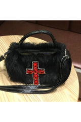 Gothic Cross Shoulder Bag