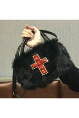 Gothic Cross Shoulder Bag