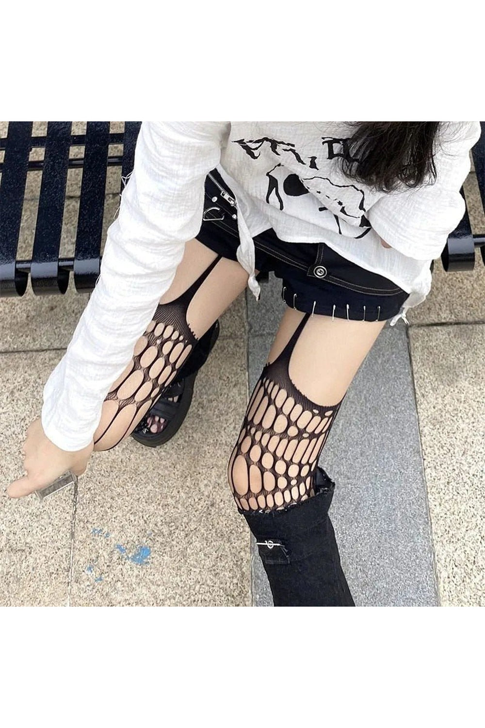 Gothic Fishnet Stockings