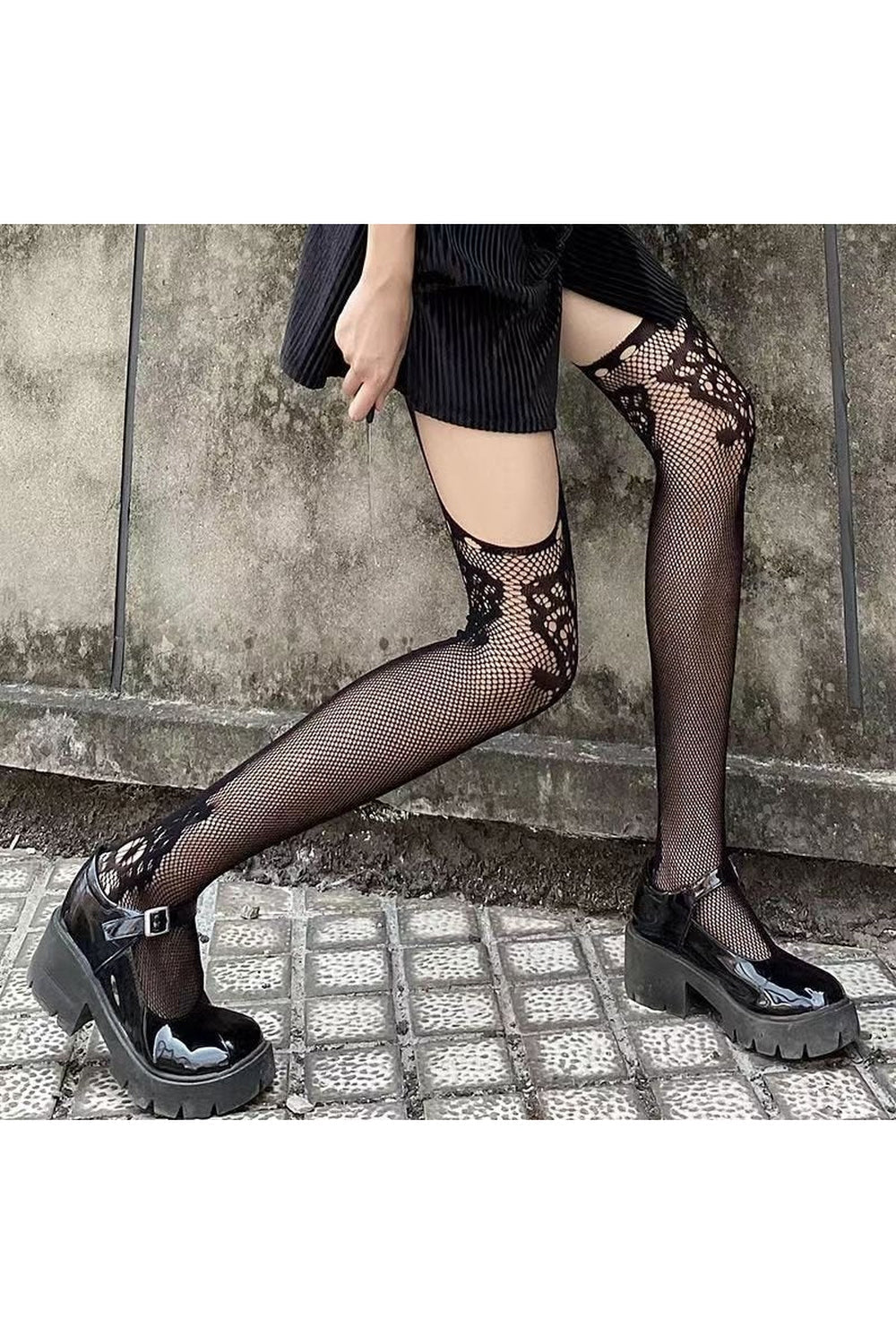 Gothic Fishnet Stockings