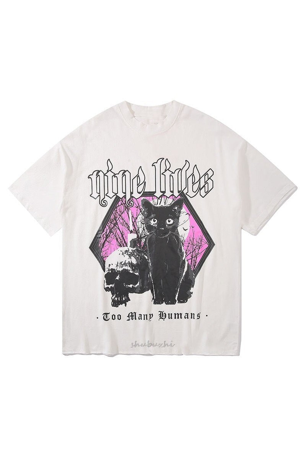 Gothic Funny Print T-shirt