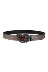 Gothic Heart Rose Belt