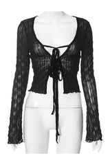 Gothic Lace Up Blouse