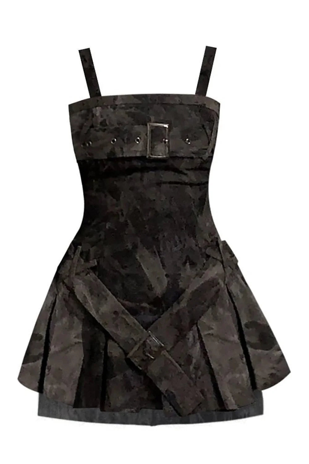 Gothic Mini Denim Dress