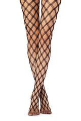 Gothic sheer fishnet tights