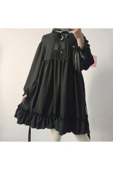 Gothic Summer Chiffon Dress