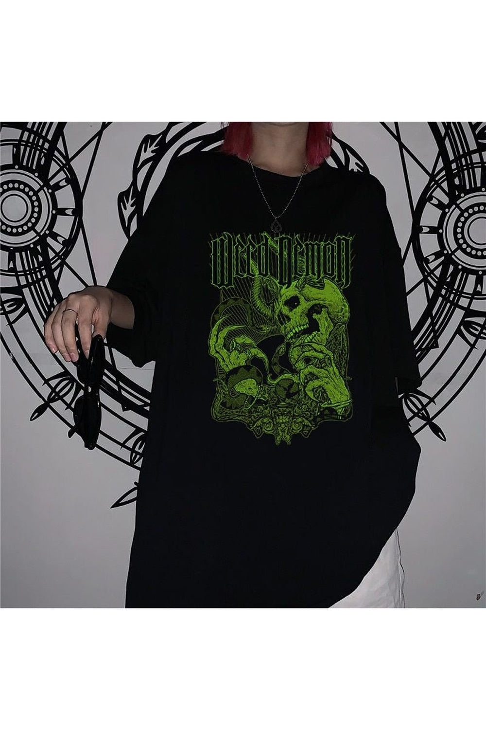 Gothic Women Oversize T-shirt