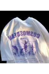 Graffiti Purple Lavender T-shirt