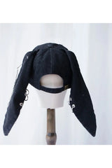 Grunge Bunny Ear Chain Cap