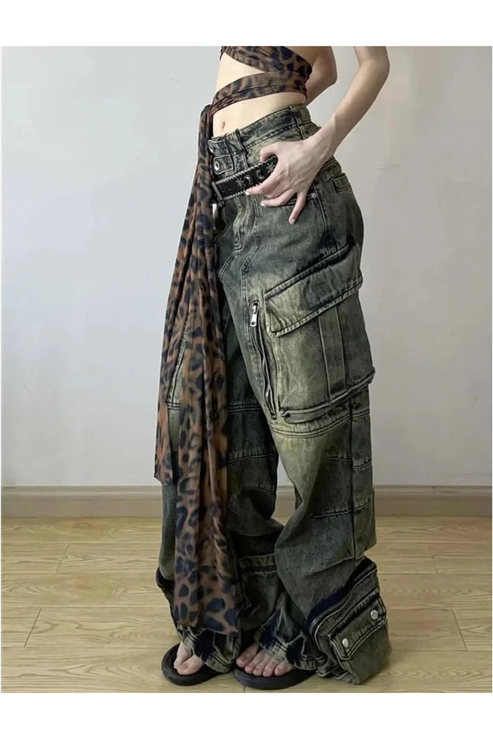 Grunge Oversized Cargo Pants