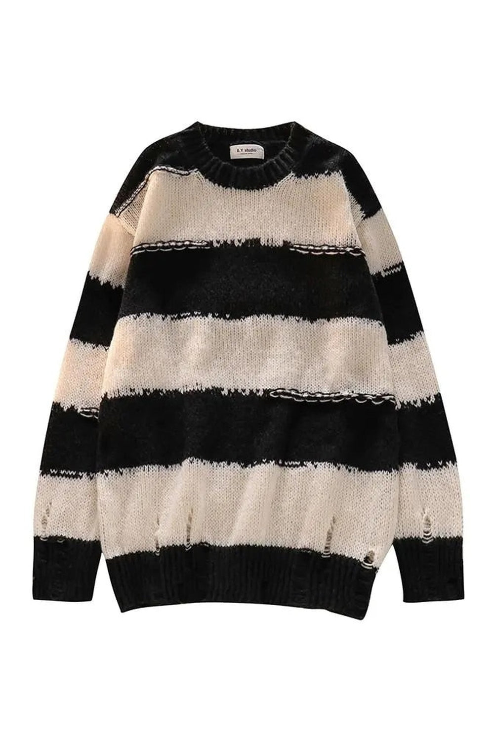 Fall Grunge Punk Oversize Sweater