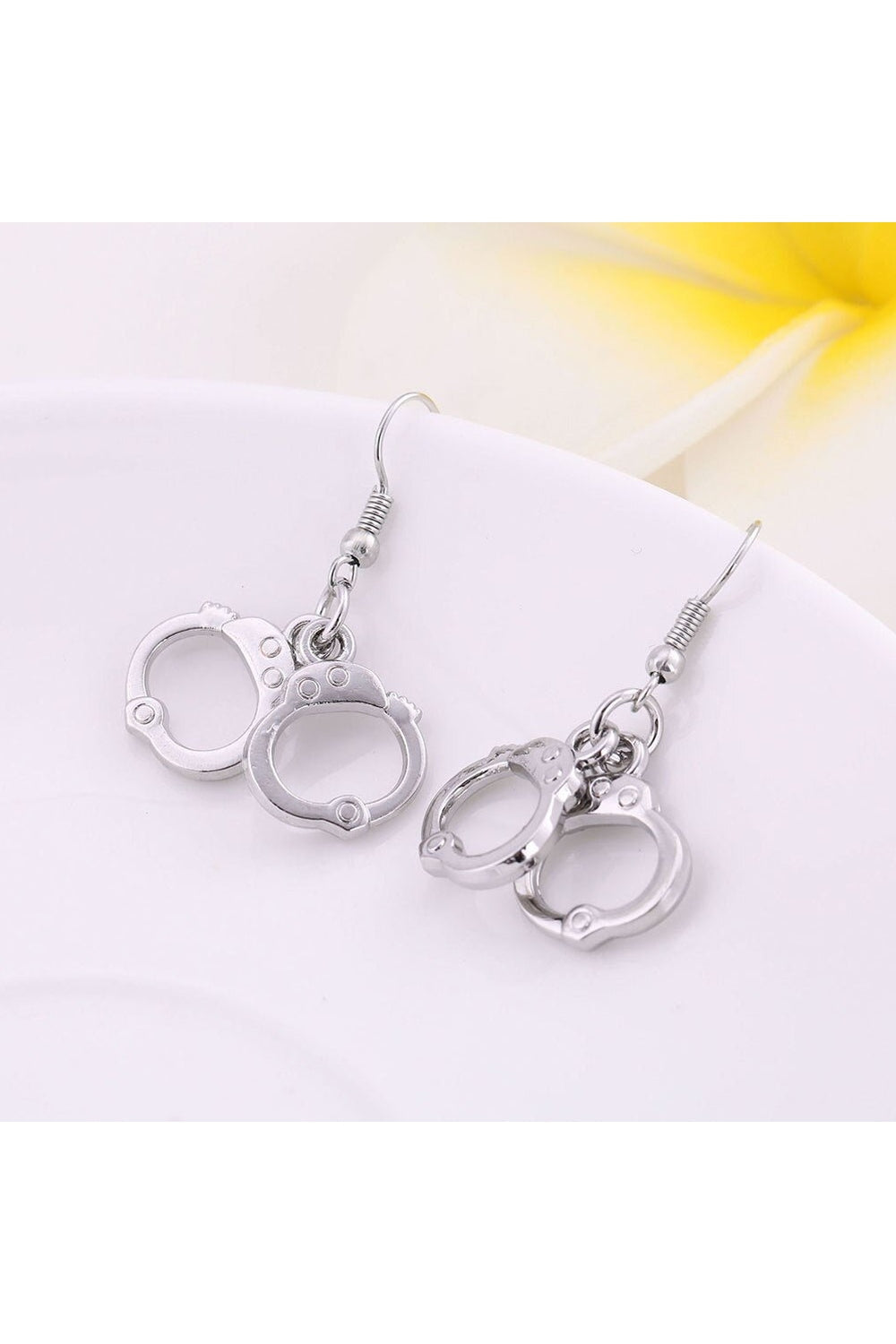 Handcuffs Ethnic Party Earrings