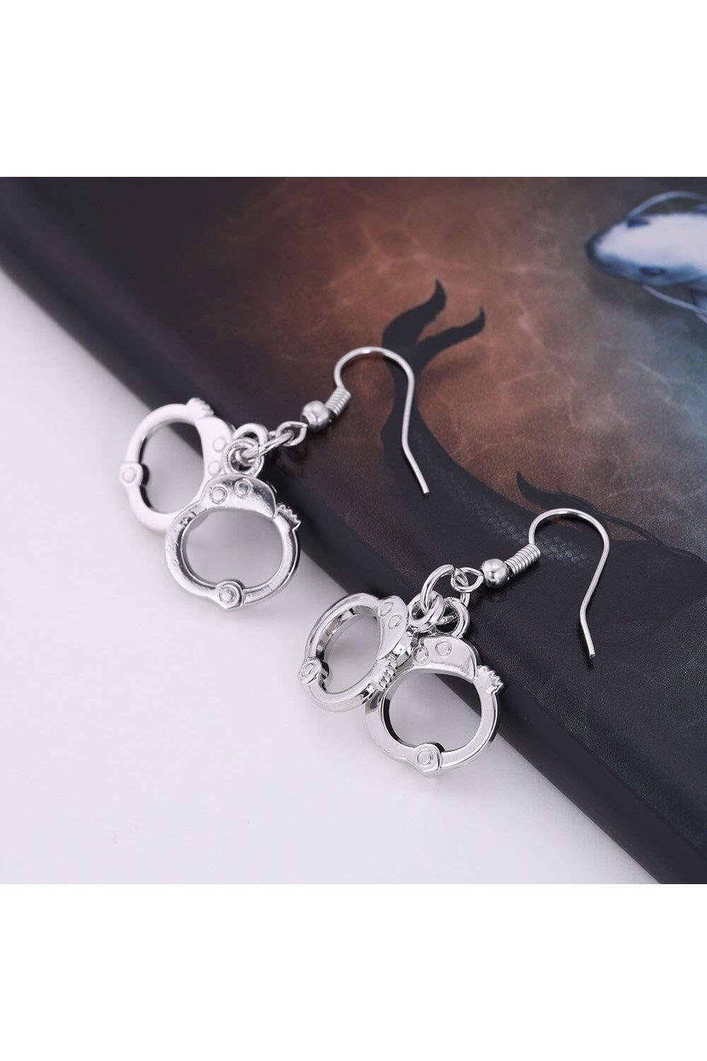 Handcuffs Ethnic Party Earrings