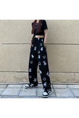 Harajuku Bear Heart Pants