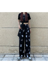 Harajuku Bear Heart Pants