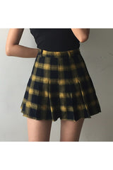 Harajuku Cute Plaid Skirt