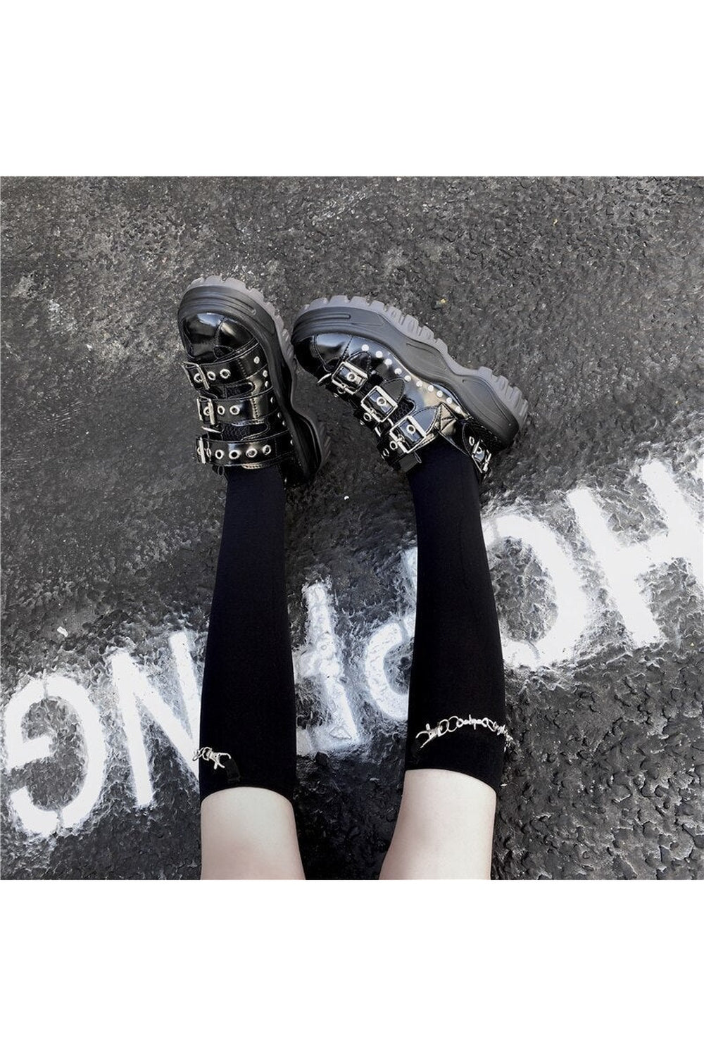 Harajuku Thin Mid Calf Socks