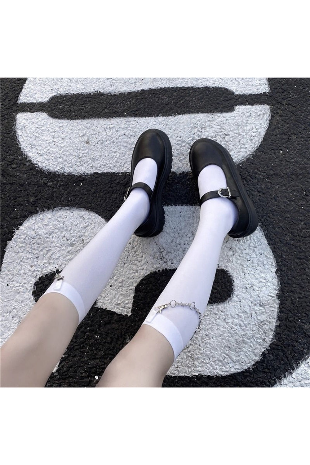 Harajuku Thin Mid Calf Socks