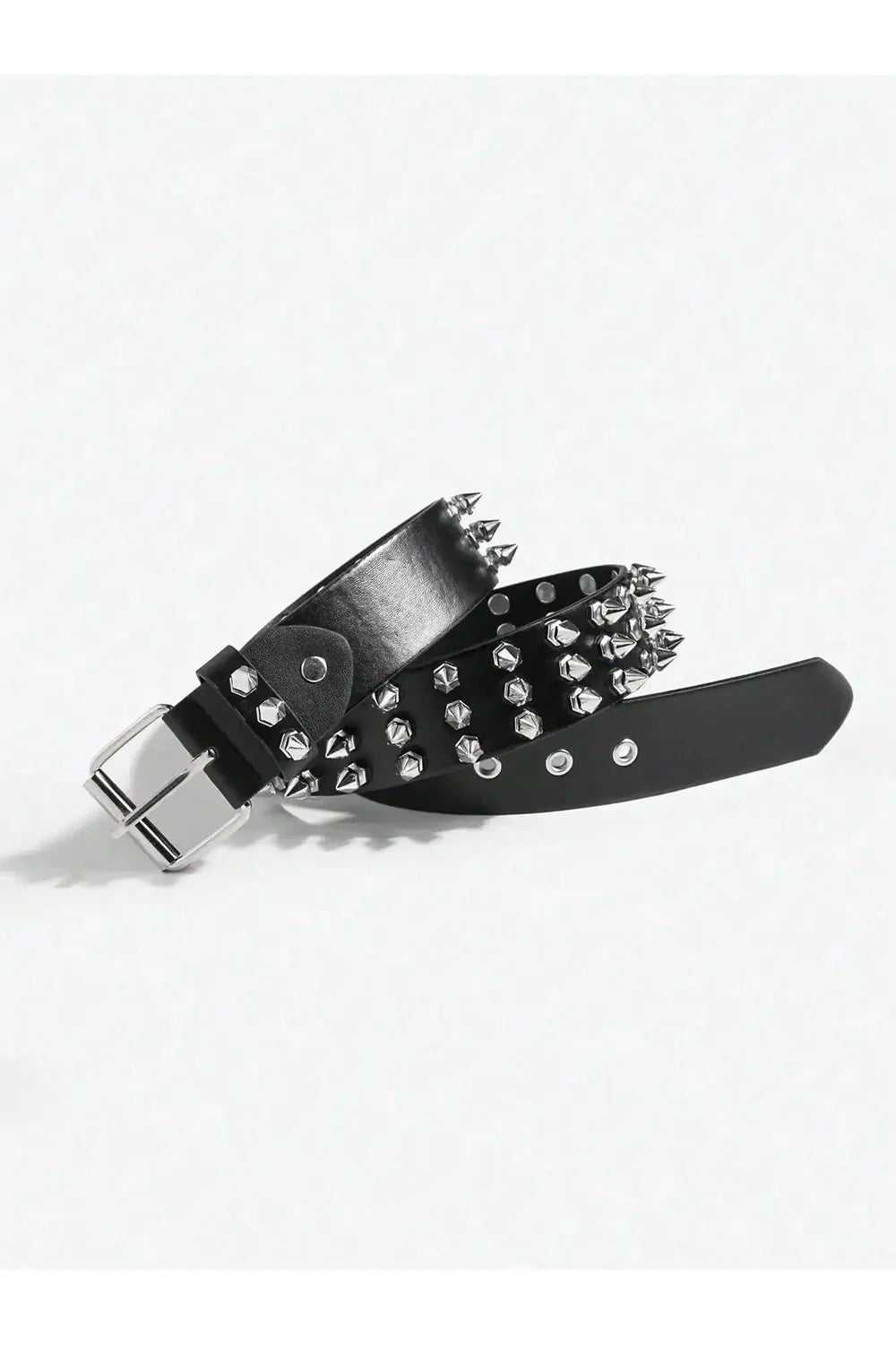 Hardcore Spiked Studded Belt