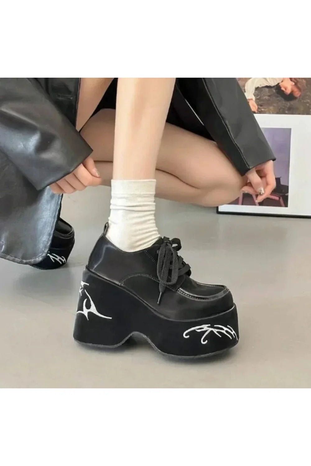 Mary Jane Schuhe mit hohem Absatz