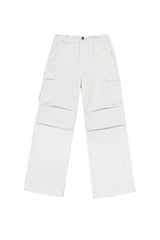 Pantalon cargo taille haute