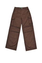 Pantalon cargo taille haute