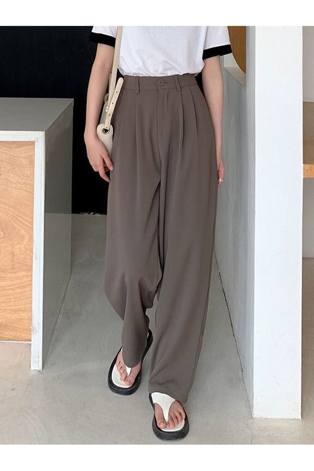 High Waist Ladies Pants