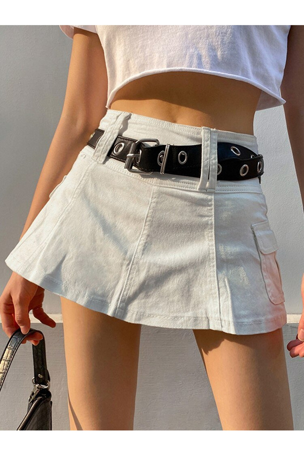 High Waist Mini Skirt