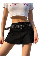 High Waist Mini Skirt