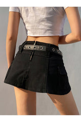 High Waist Mini Skirt