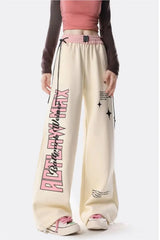 Pantalon taille haute hip-hop