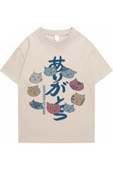 Hip Hop Kanji Cat T-Shirt