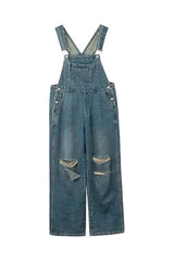 Hole Denim Jumpsuits