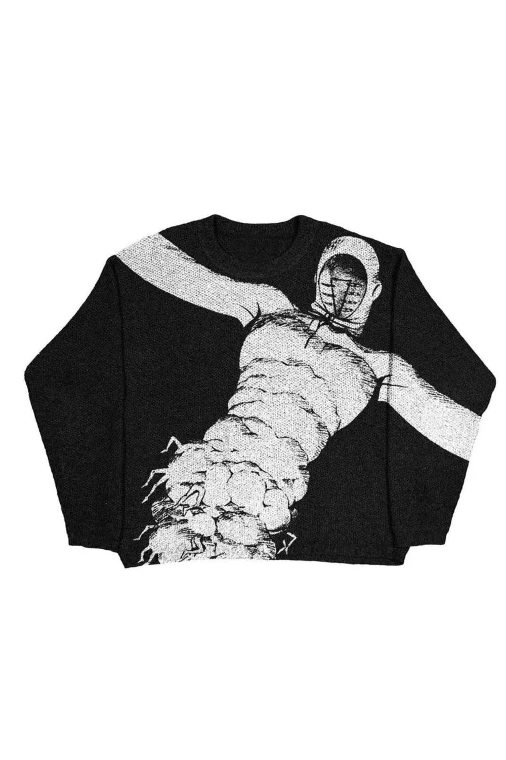 Horror Manga Oversized Sweater