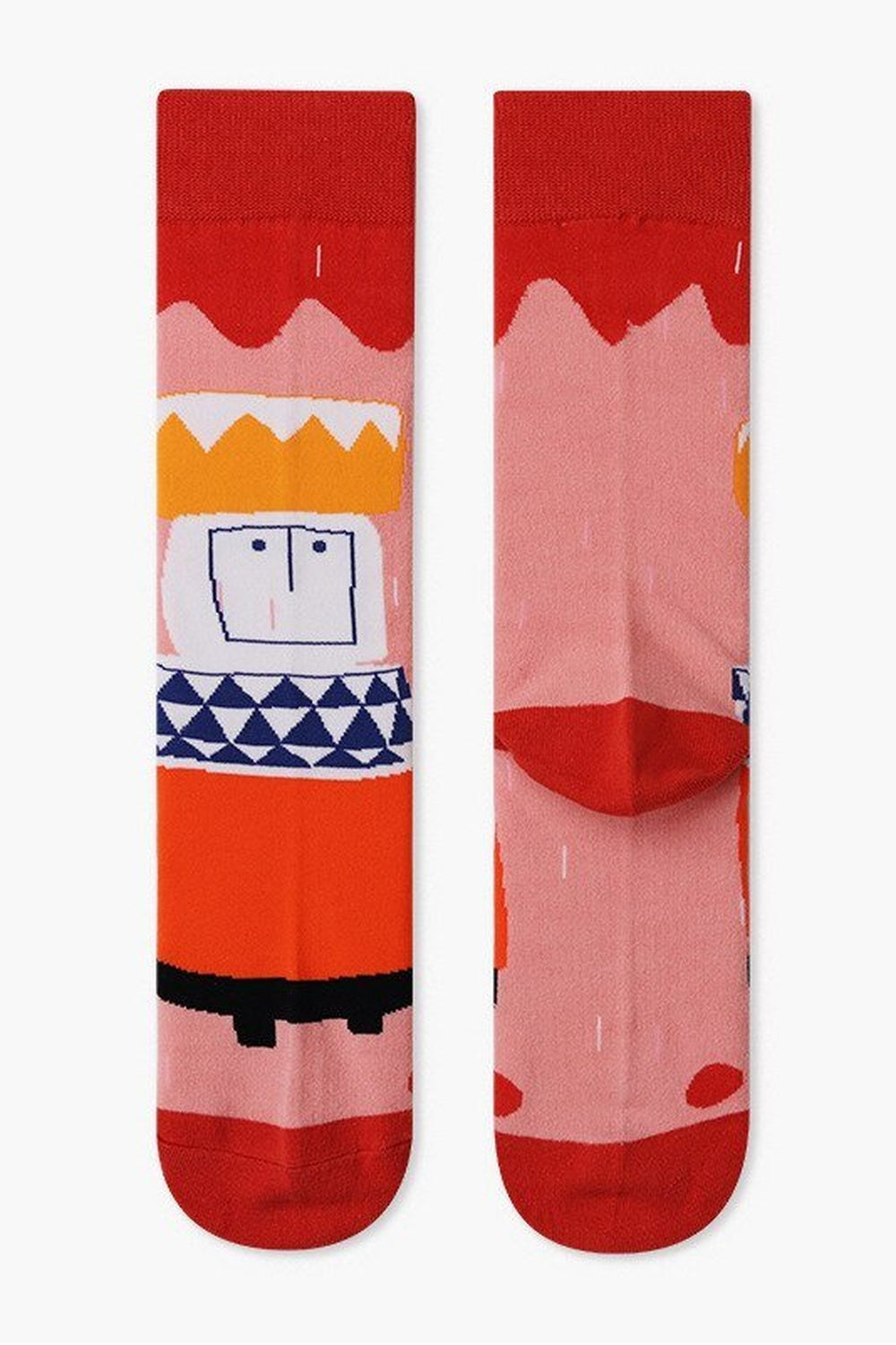 Indie Aesthetic Creative Abstract Socks