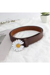 Indie Aesthetic Daisy Pu Belt