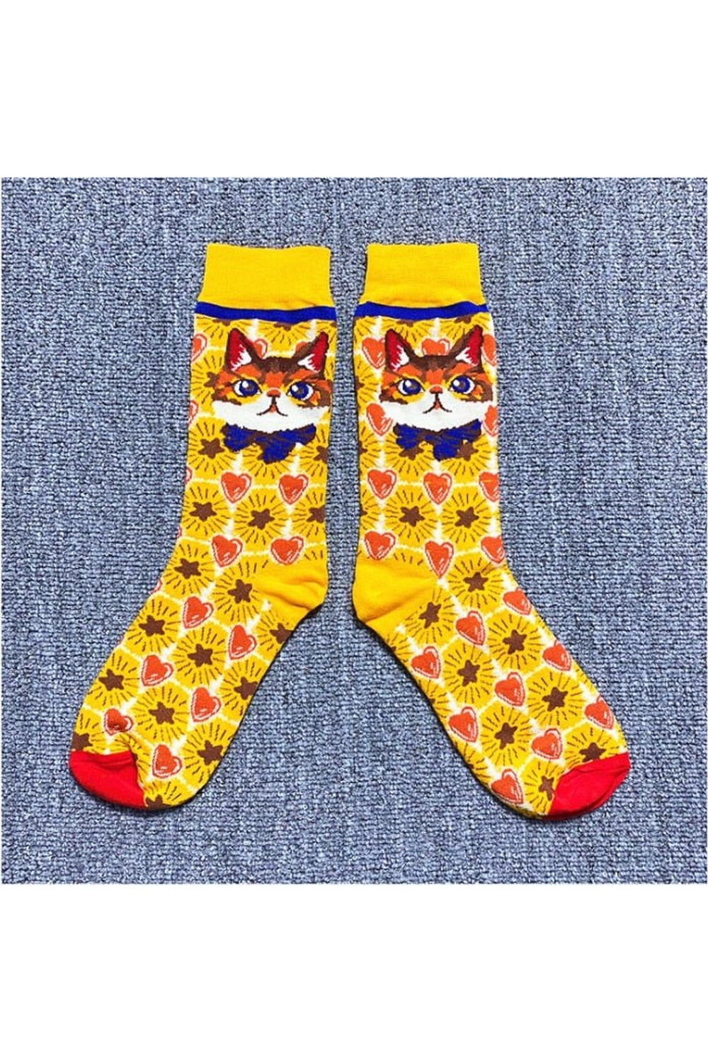 Indie Aesthetic Print Cute Socks